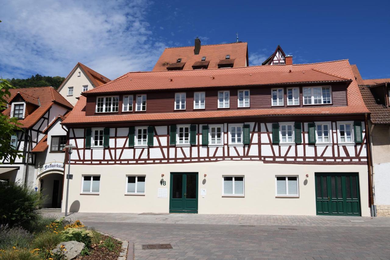 Das Schiefe Haus - Wohnung "Weinlage" Heppenheim  Luaran gambar